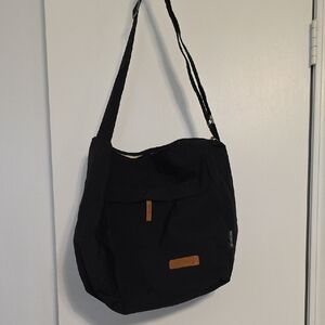 Black Nylon Adjustable Strap Bag